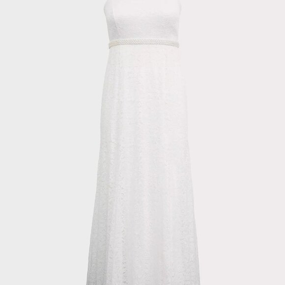 NWT Torrid Special Occasion Ivory Lace Mermaid Formal Gown - Picture 2 of 7